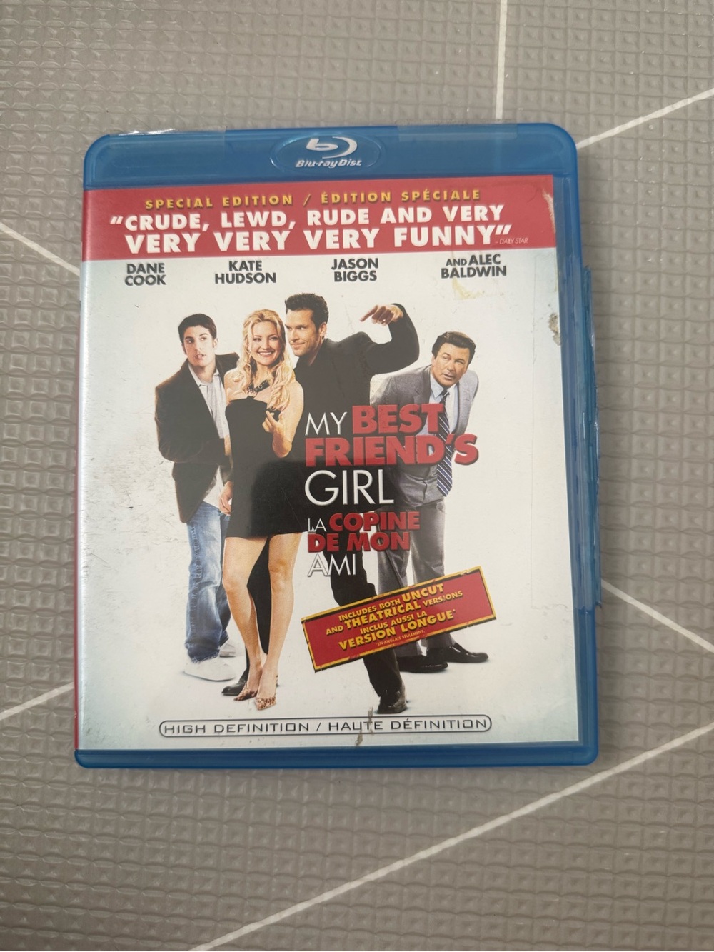 My Best Friend's Girl Blu-ray - Blue Case